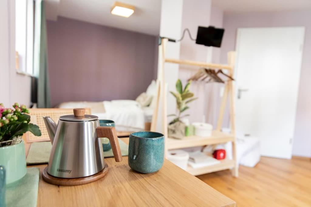 Altstadt Apartment Am Dom Wetzlar, 1 Zi, Kueche, Bad Mit Parkplatz Am Grundstueck Luaran gambar