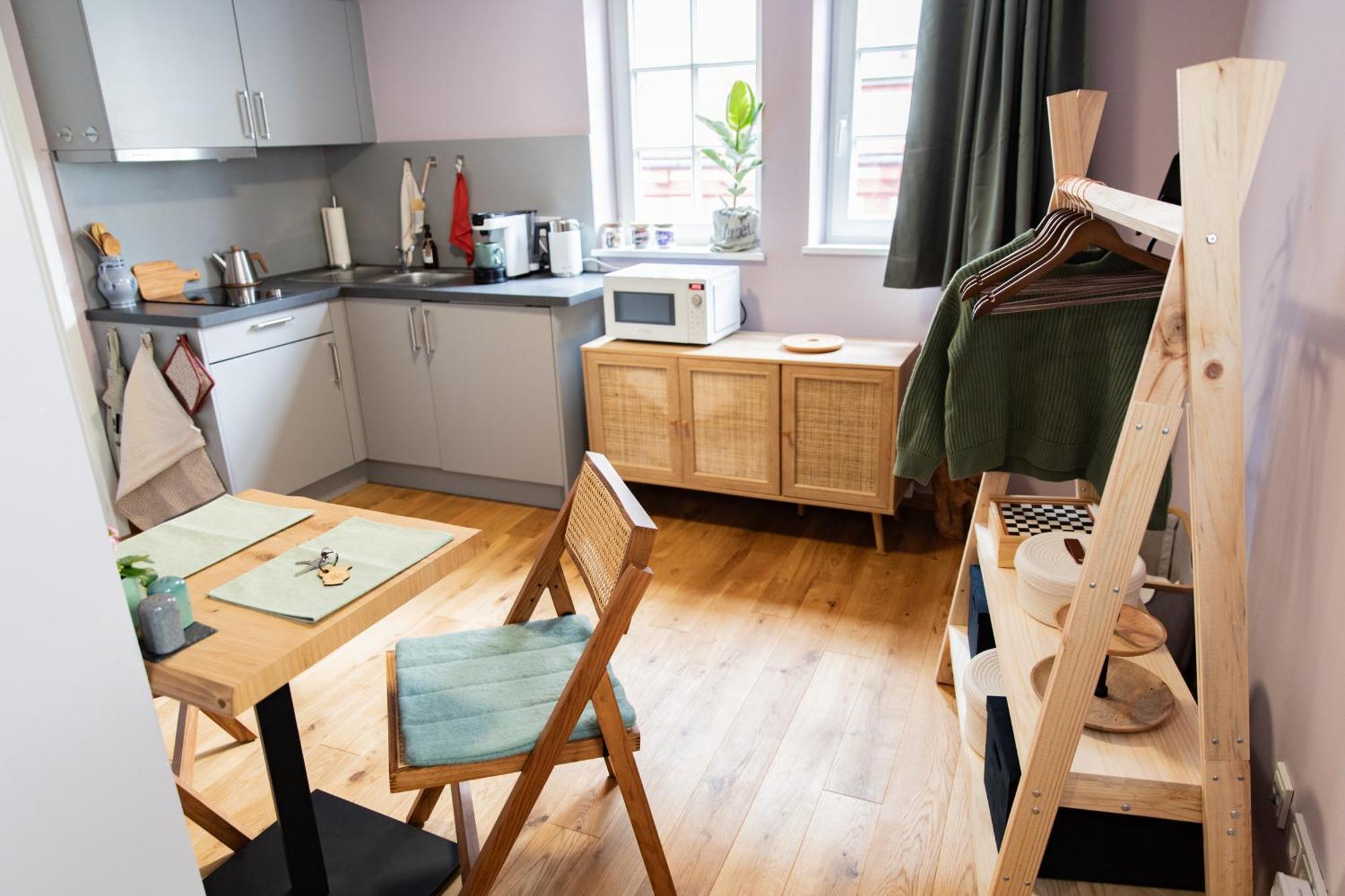 Altstadt Apartment Am Dom Wetzlar, 1 Zi, Kueche, Bad Mit Parkplatz Am Grundstueck Luaran gambar