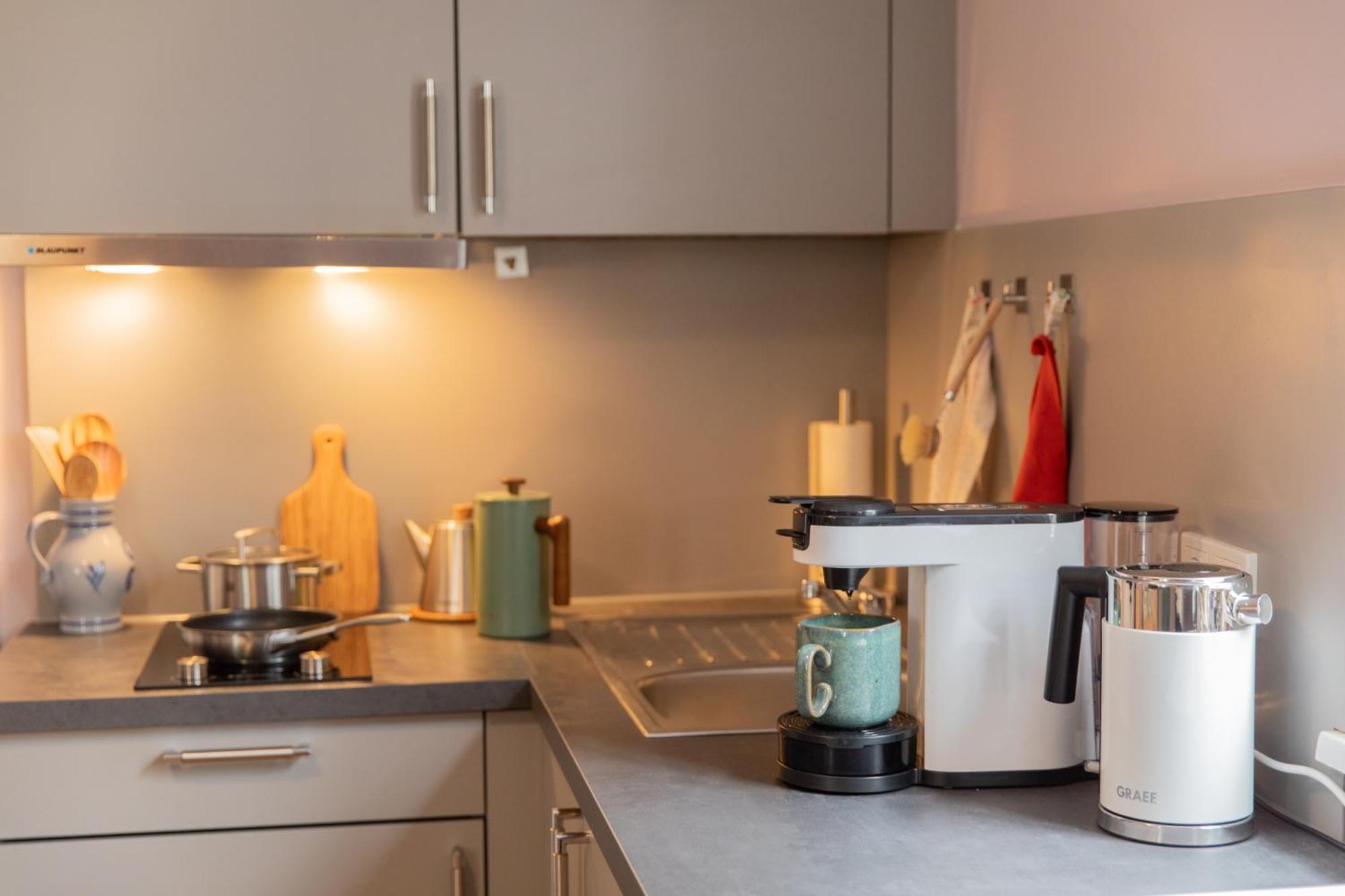 Altstadt Apartment Am Dom Wetzlar, 1 Zi, Kueche, Bad Mit Parkplatz Am Grundstueck Luaran gambar